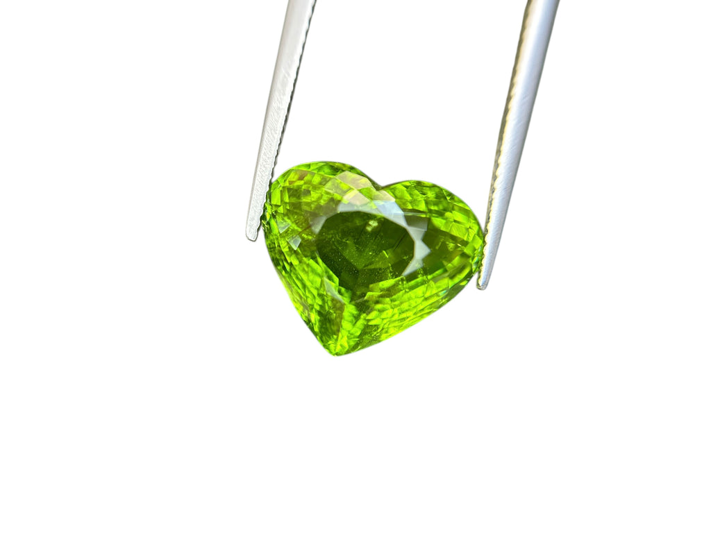 14.24 CT GREEN NATURAL PARAIBA MOZAMBIQUE  FINE QUALITY