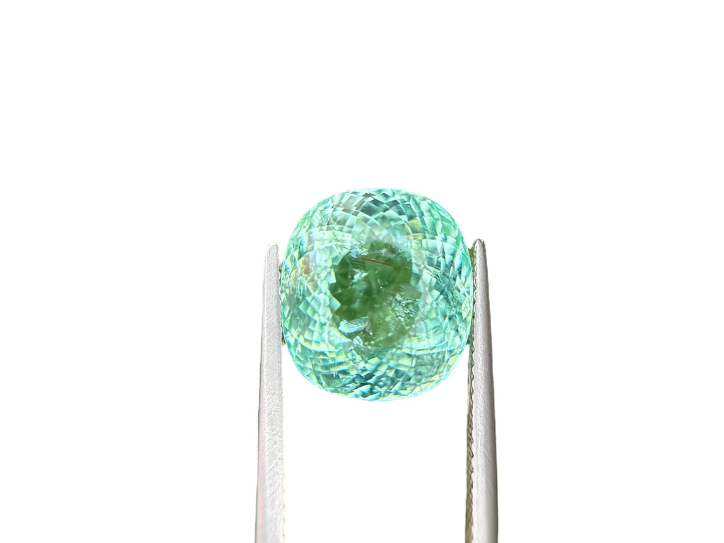 11.89 CT BLUISH GREEN NATURAL PARAIBA MOZAMBIQUE  FINE QUALITY