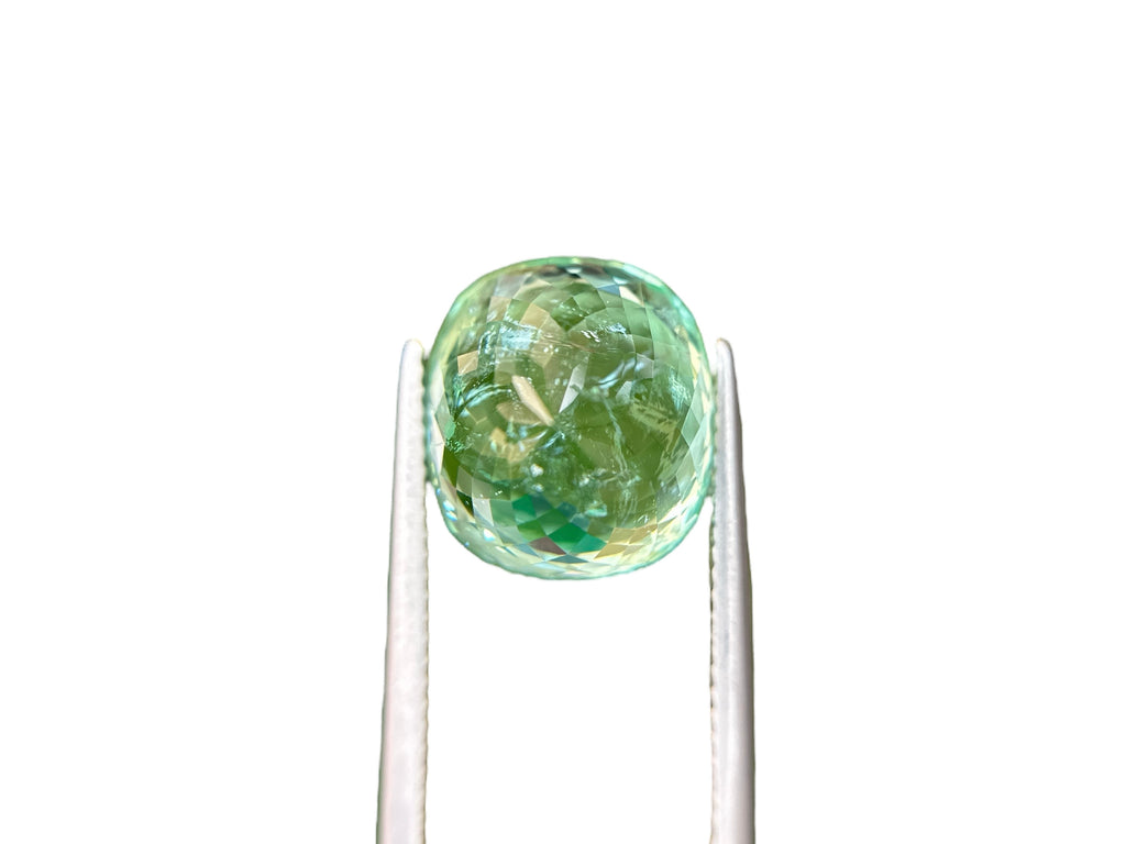 11.89 CT BLUISH GREEN NATURAL PARAIBA MOZAMBIQUE  FINE QUALITY