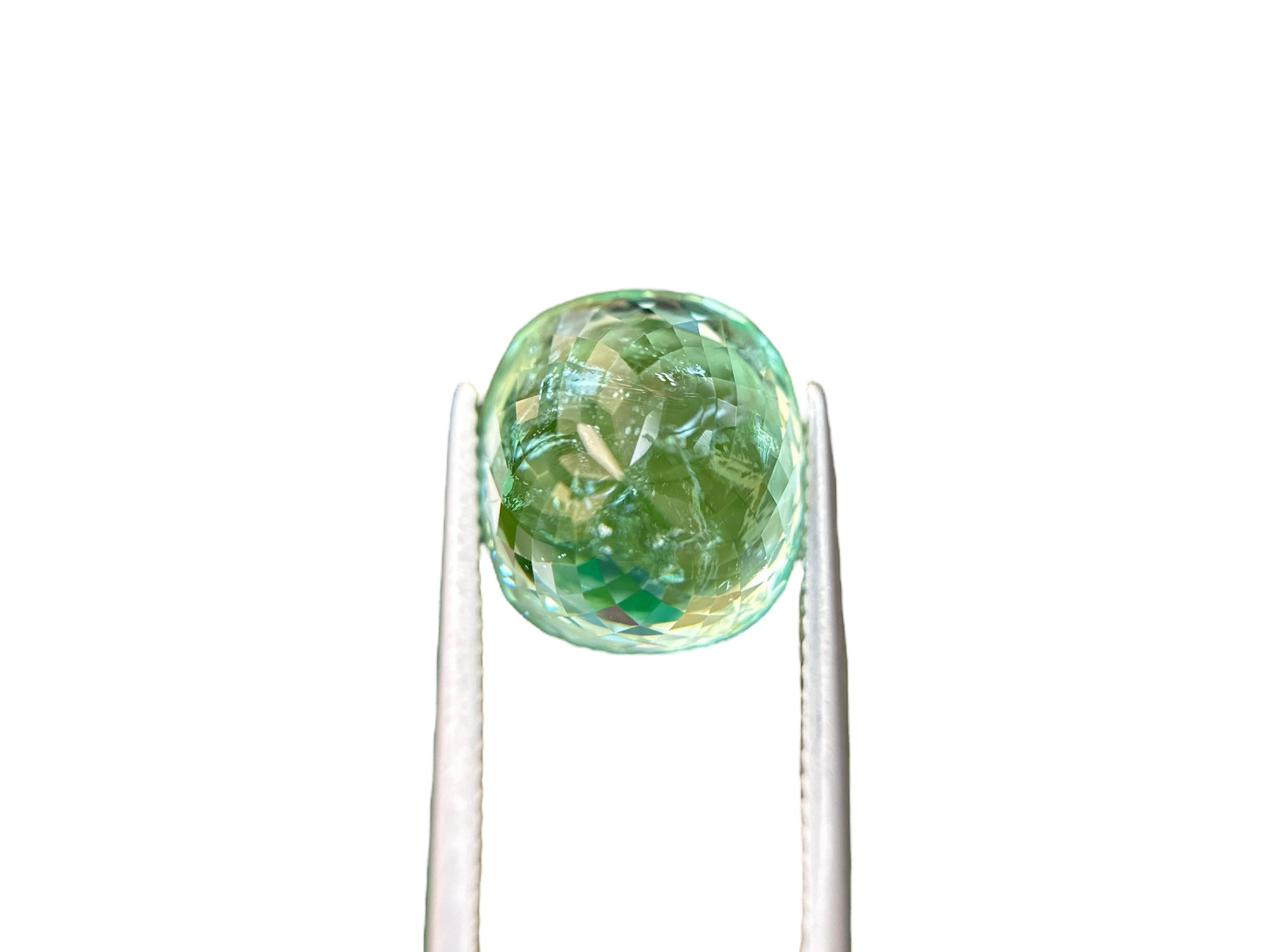 11.89 CT BLUISH GREEN NATURAL PARAIBA MOZAMBIQUE  FINE QUALITY