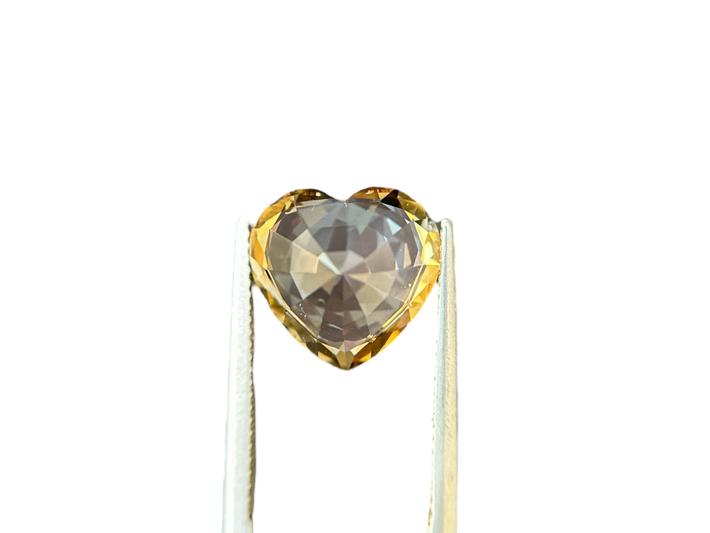 8.78 CT NATURAL TANZANITE WITH INTENSE YELLOW COLOR