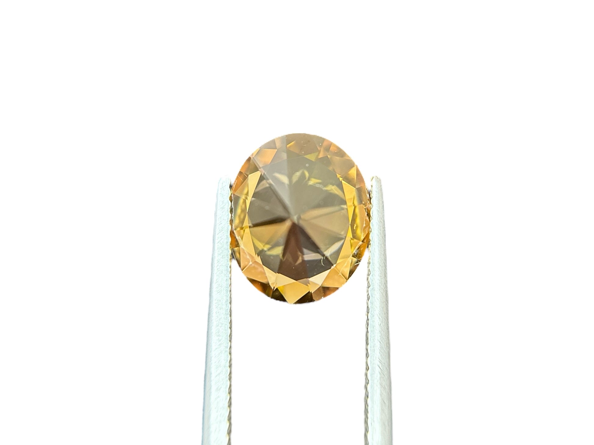 5.55 CT NATURAL TANZANITE WITH INTENSE YELLOW COLOR