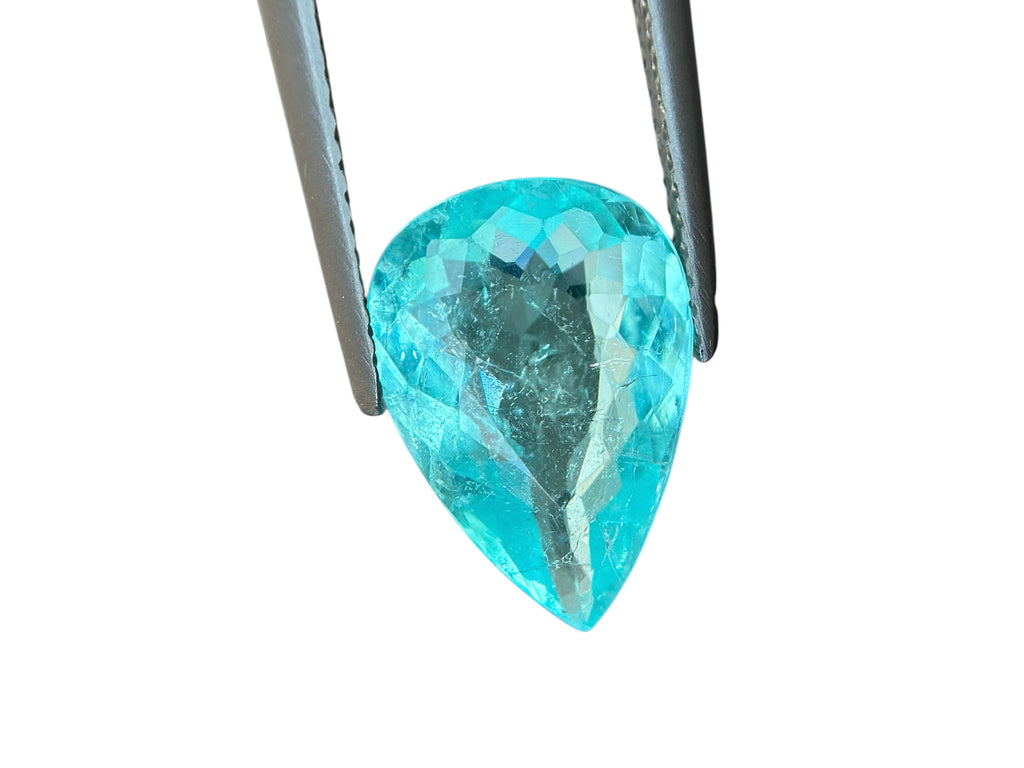 3.63 CT NEON BLUE NATURAL PARAIBA FINE QUALITY