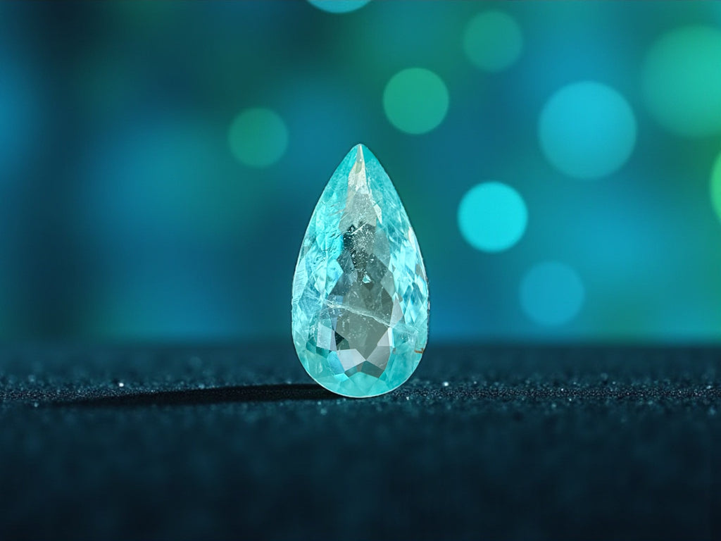 6.21 CT NEON BLUE NATURAL PARAIBA FINE QUALITY