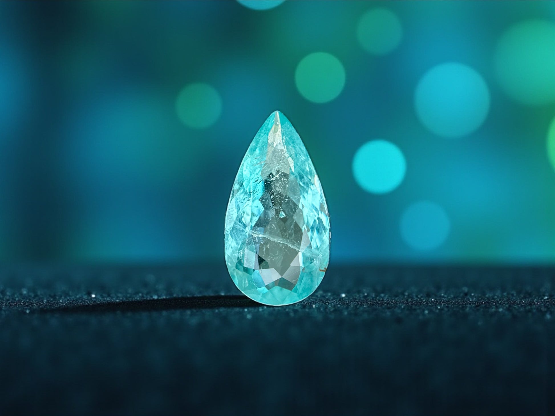 6.21 CT NEON BLUE NATURAL PARAIBA FINE QUALITY