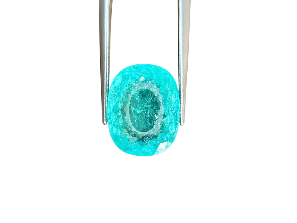 13.95 CT NEON BLUE NATURAL PARAIBA FINE QUALITY