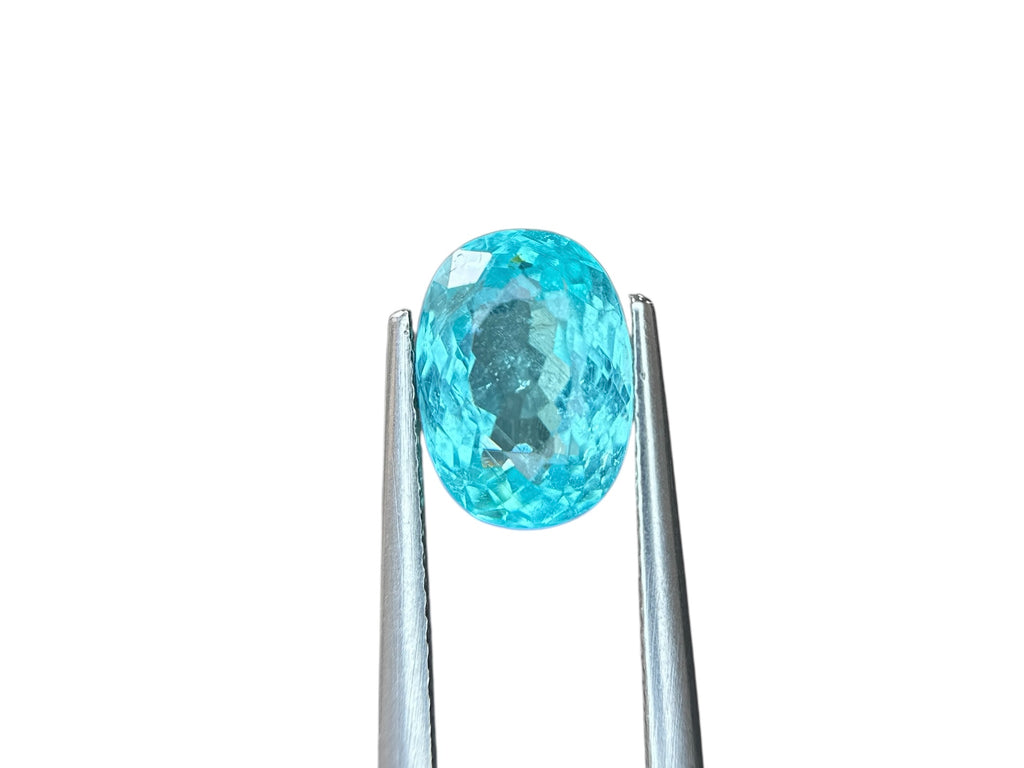 3.42 CT NEON BLUE NATURAL PARAIBA FINE QUALITY