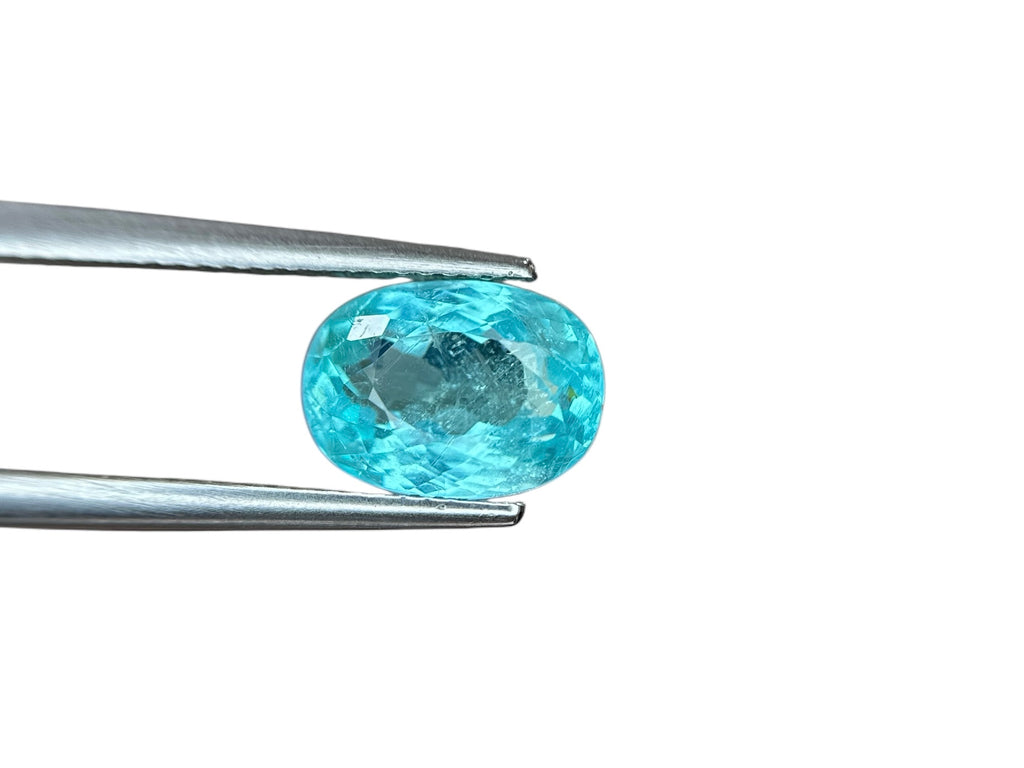 3.42 CT NEON BLUE NATURAL PARAIBA FINE QUALITY