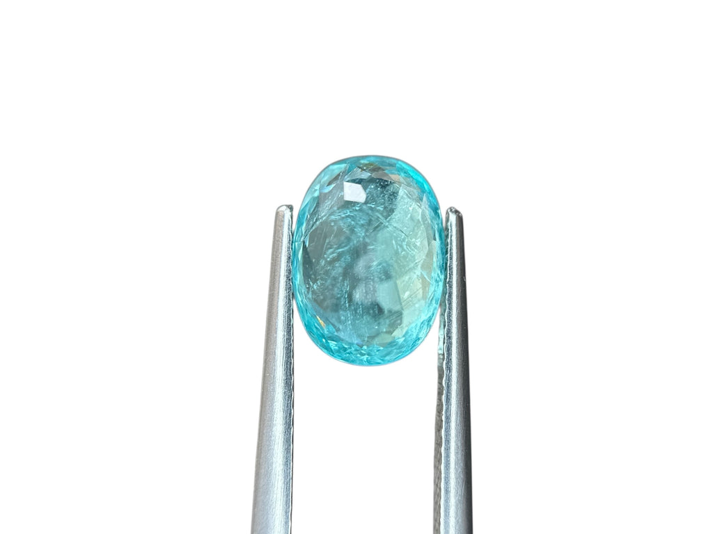 3.42 CT NEON BLUE NATURAL PARAIBA FINE QUALITY