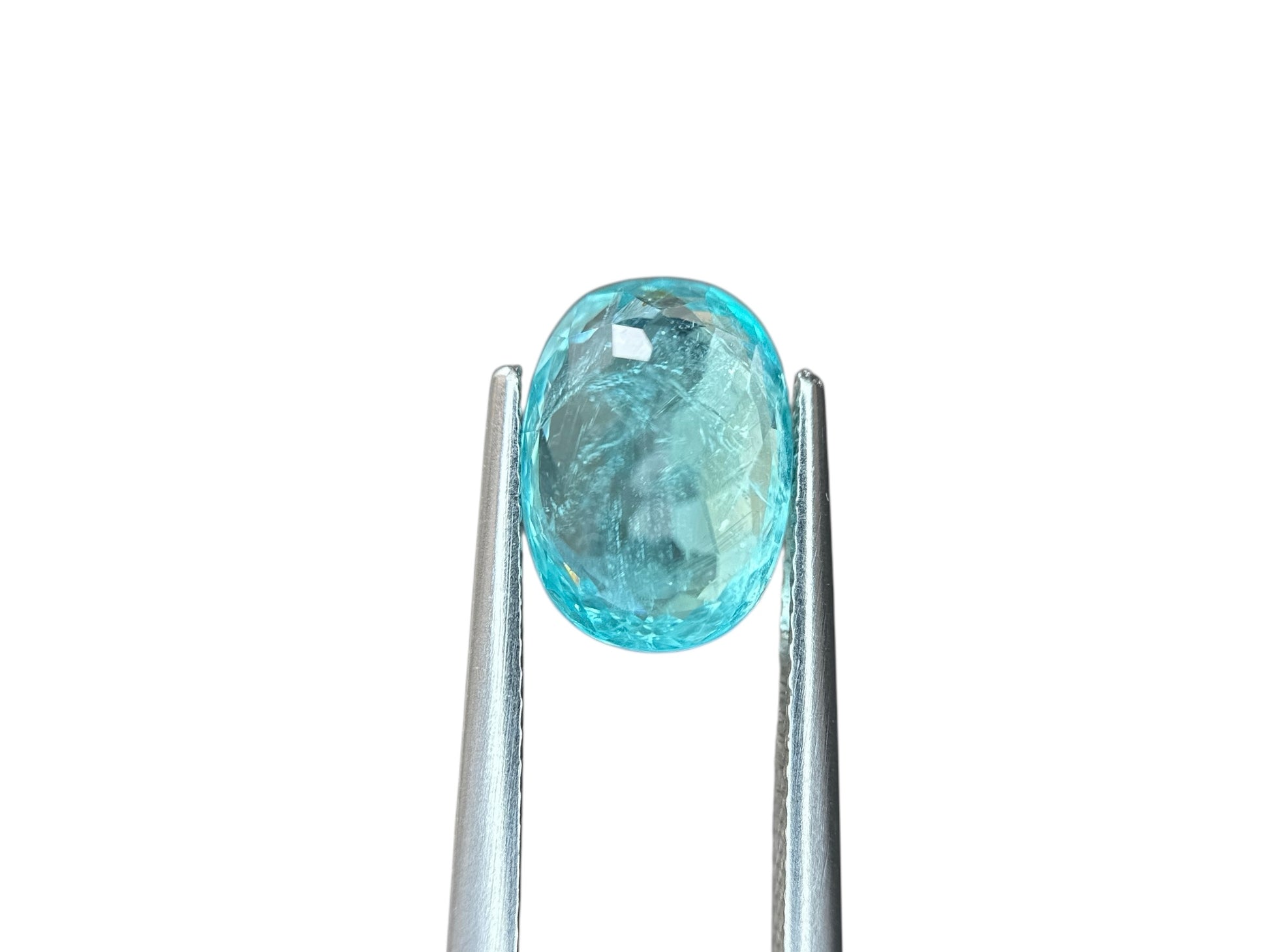 3.42 CT NEON BLUE NATURAL PARAIBA FINE QUALITY