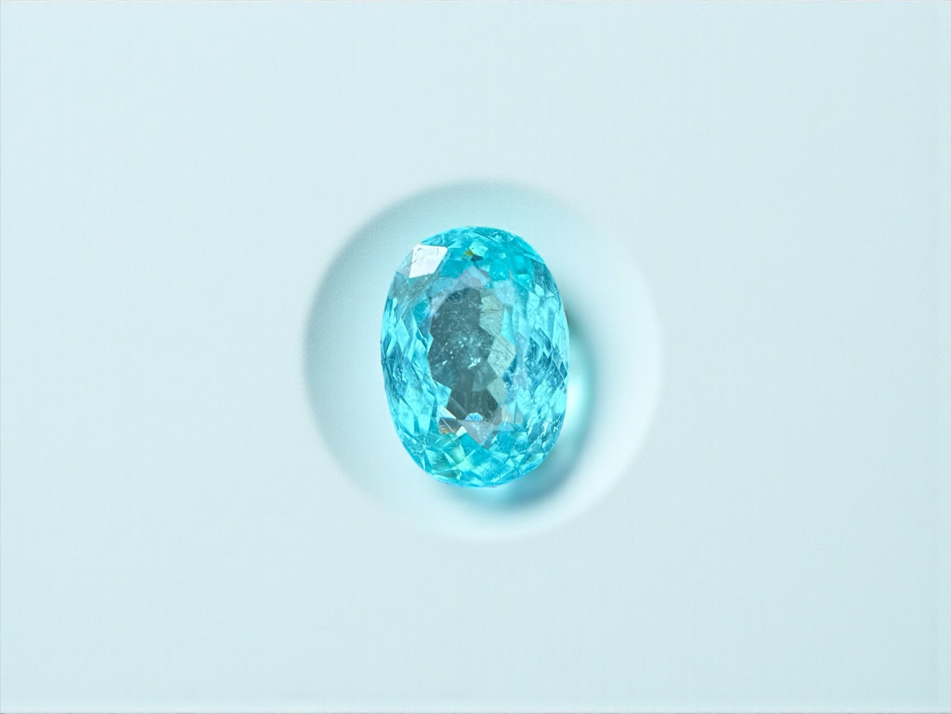 3.42 CT NEON BLUE NATURAL PARAIBA FINE QUALITY