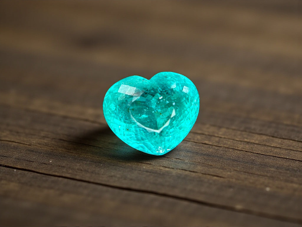 16.18 CT NEON GREENISH BLUE NATURAL PARAIBA FINE QUALITY