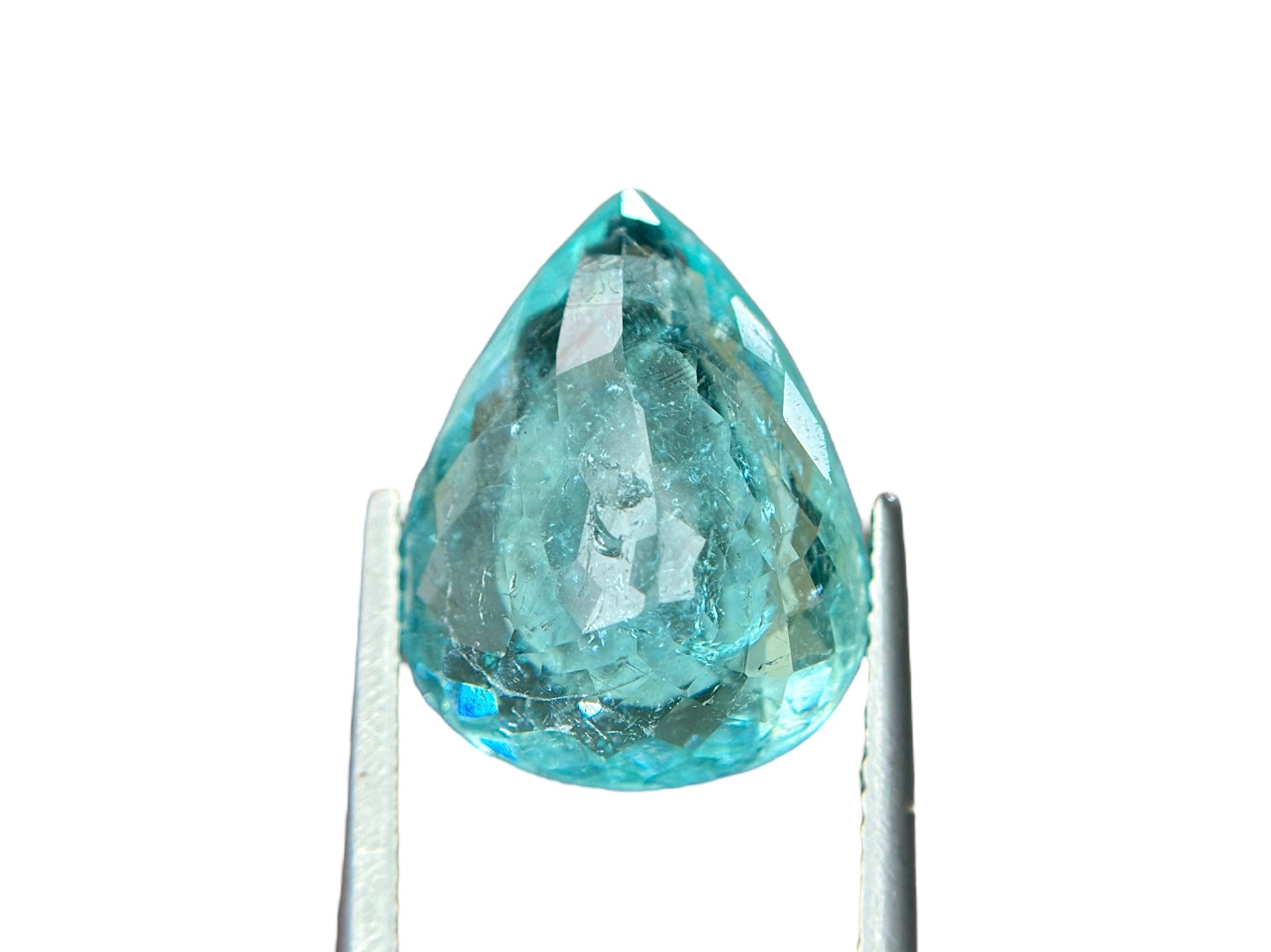 9.09 CT NEON BLUE NATURAL PARAIBA FINE QUALITY