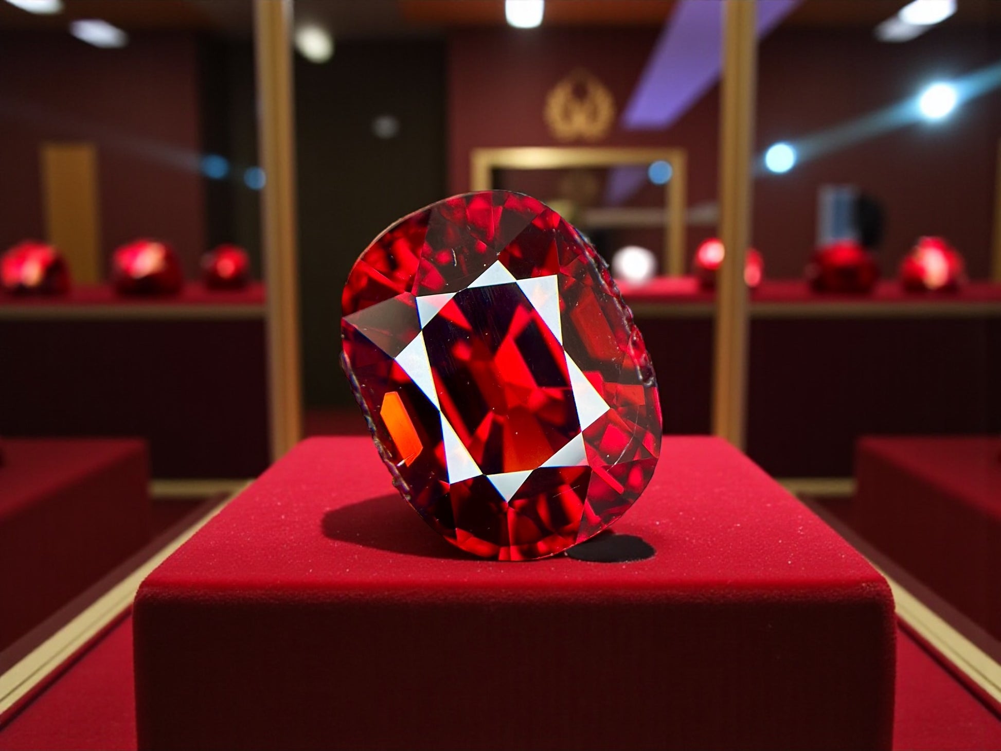 7.88 CT NATURAL SPESSARTITE WITH RED COLOR