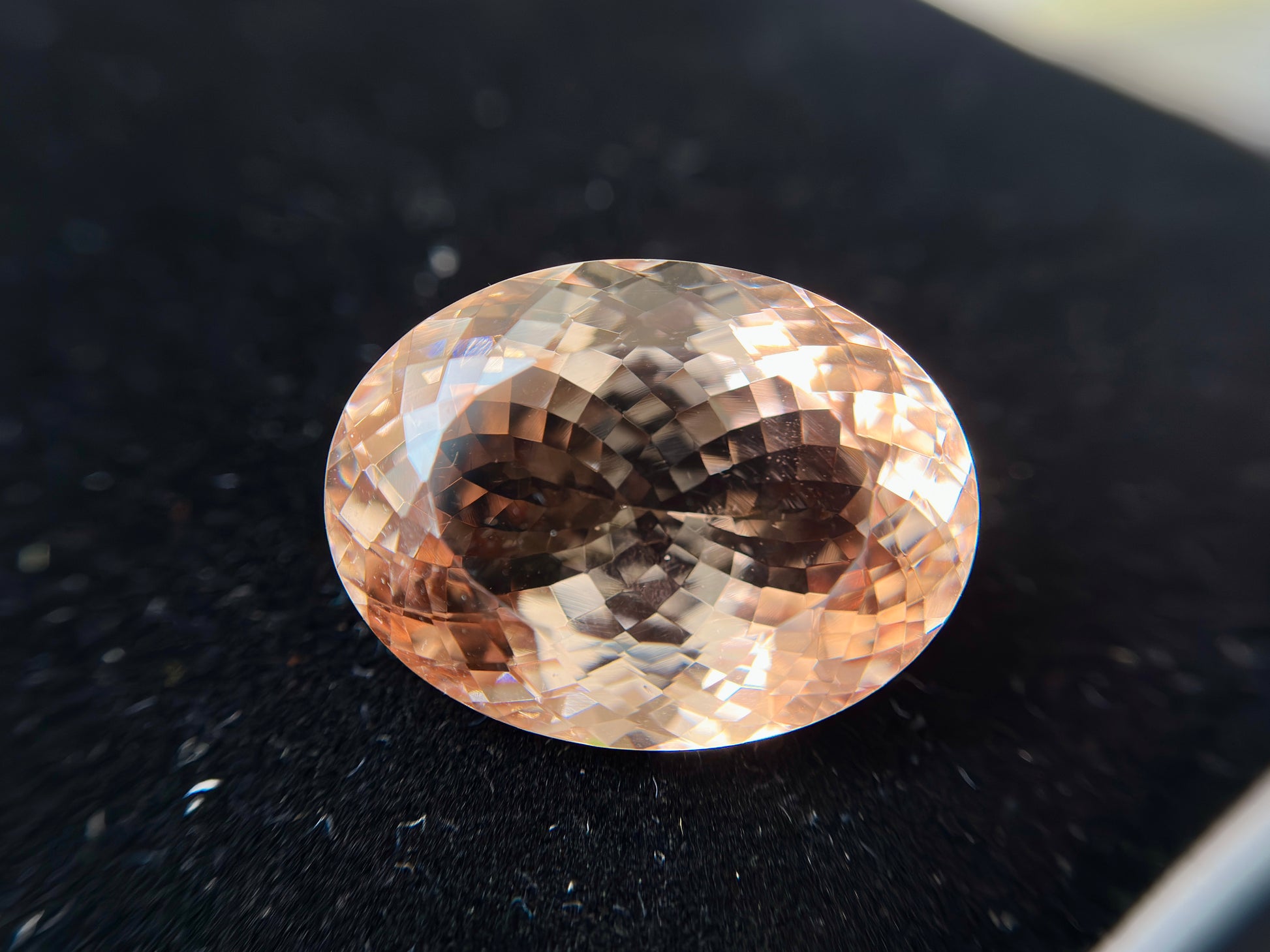 54.30 CT NATURAL MORGANITE WITH PINK  COLOR