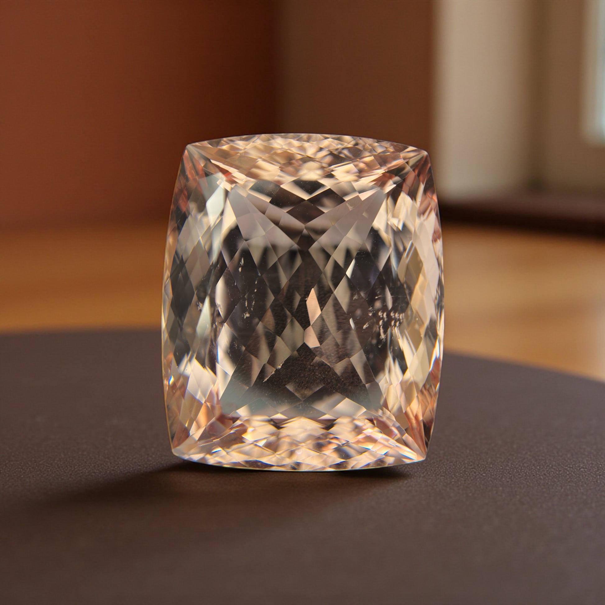 116.48 CT NATURAL MORGANITE WITH PINK  COLOR