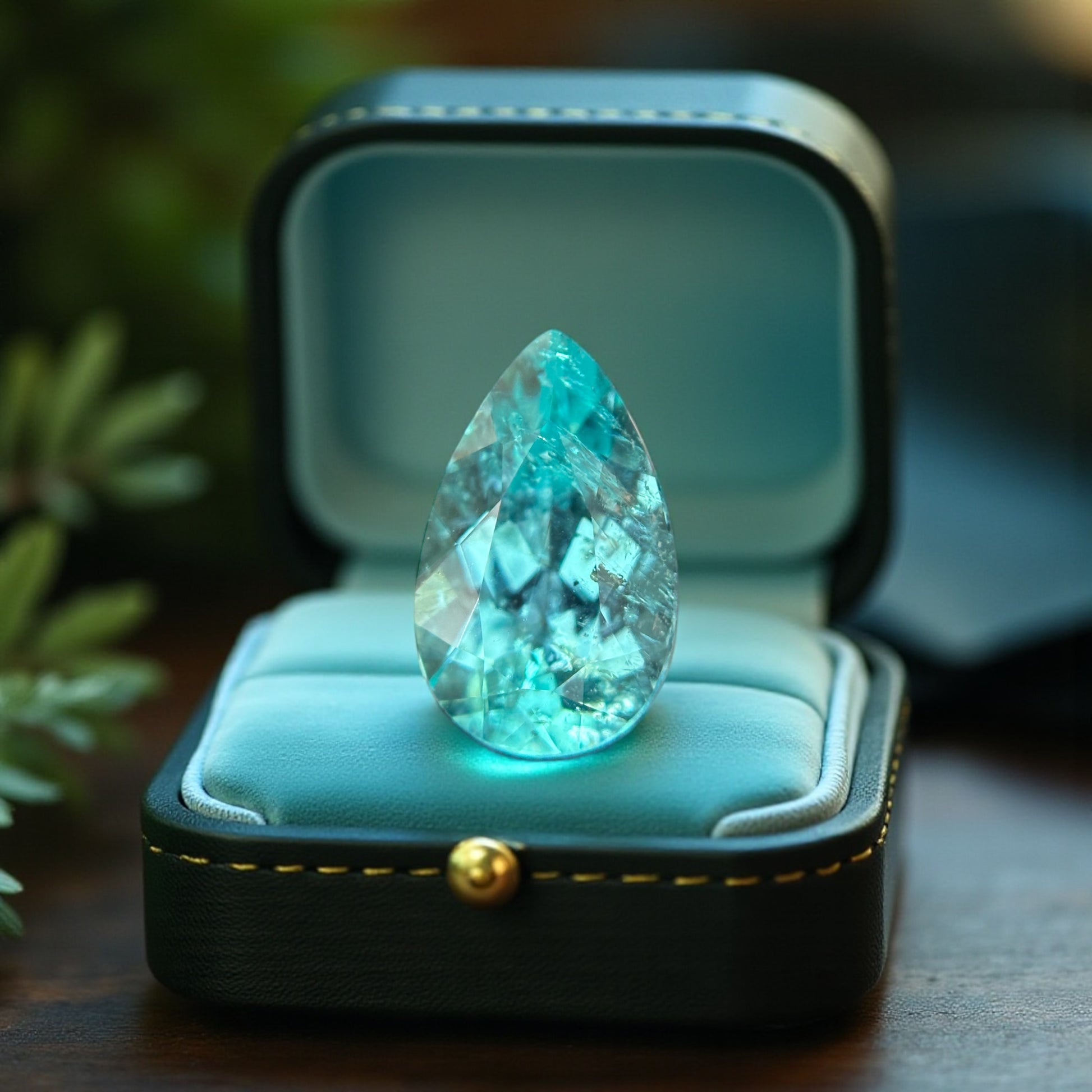 1.45 CT GREENISH BLUE BRAZIL PARAIBA TOP QUALITY