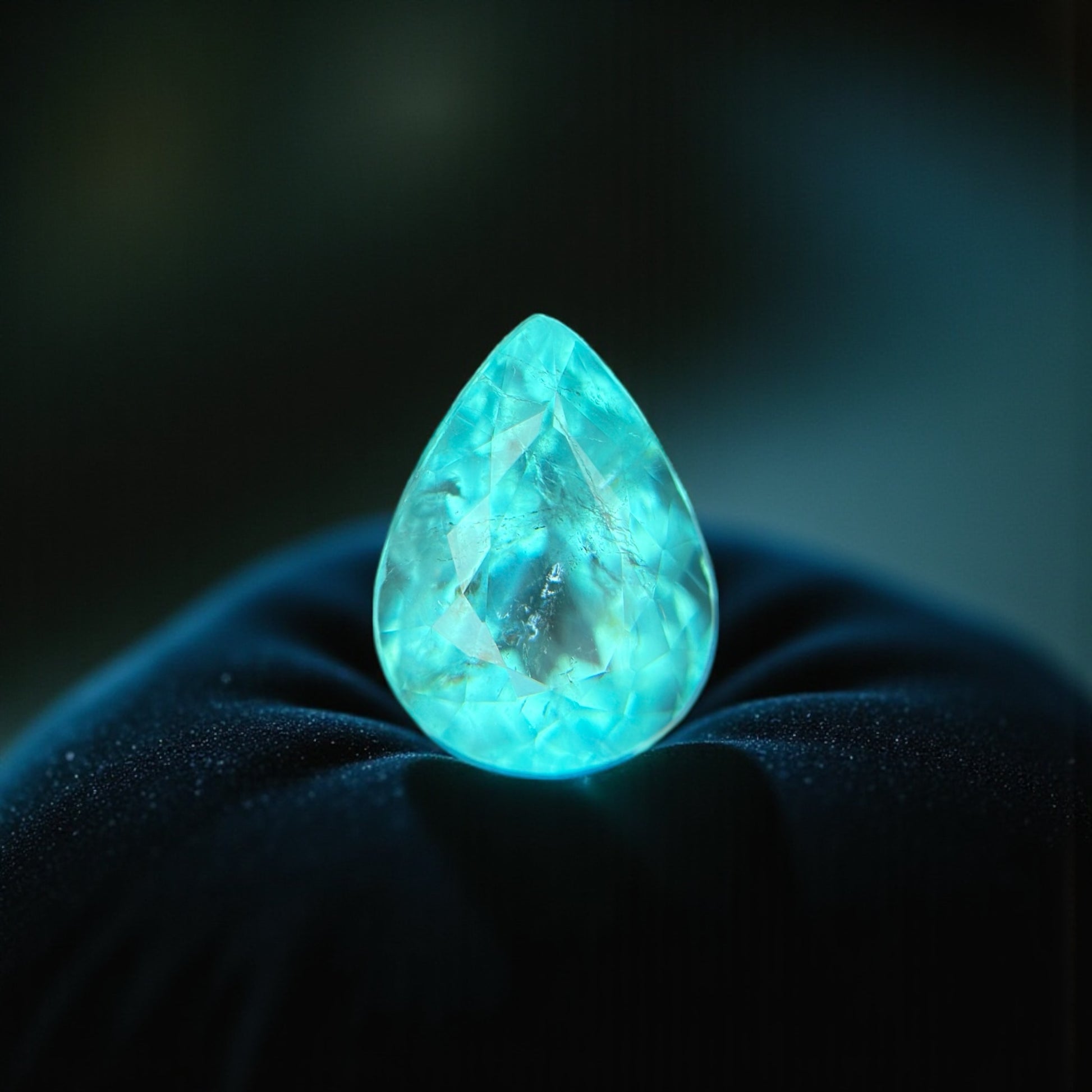 4.23 CT NEON BLUE NATURAL PARAIBA FINE QUALITY