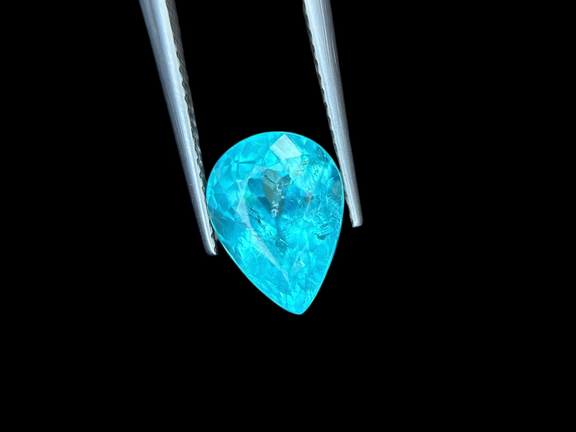 4.23 CT NEON BLUE NATURAL PARAIBA FINE QUALITY