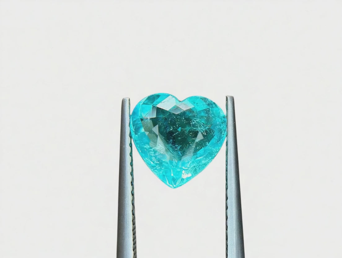 2.09 CT NEON BLUE NATURAL PARAIBA TOP QUALITY