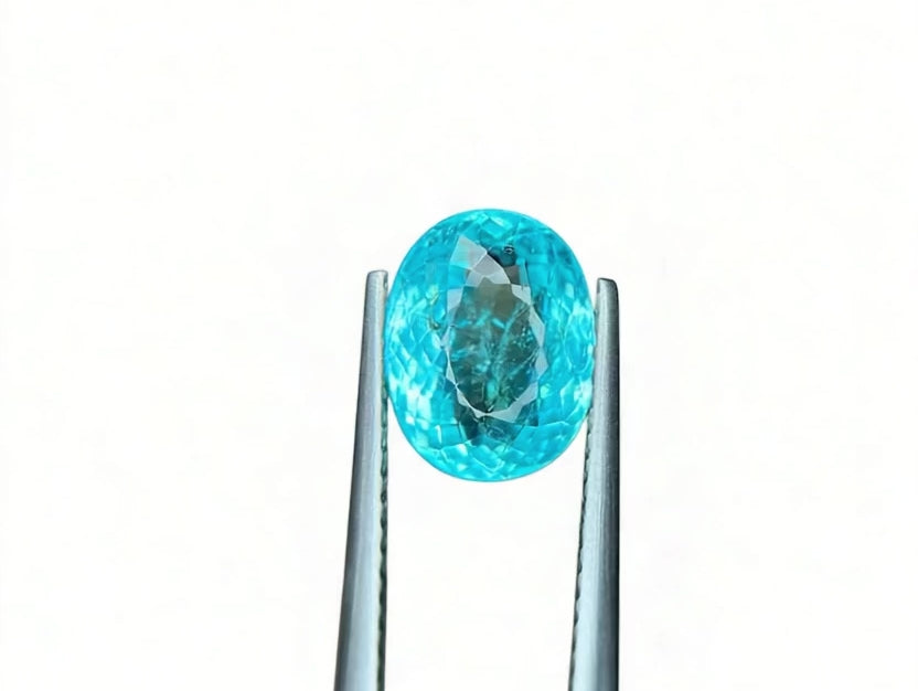 2.42 CT NEON BLUE NATURAL PARAIBA TOP QUALITY